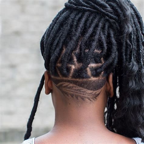 female locs|female locs with undercut.